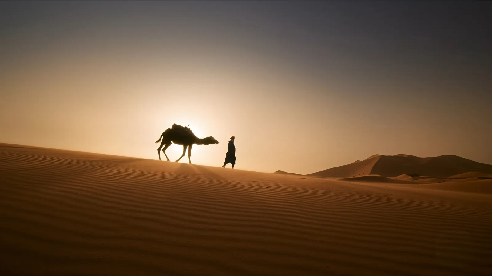 Merzouga Desert at Sunset