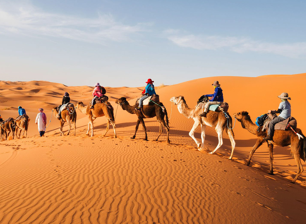 Camel Trekking Tour in Merzouga Desert Camp